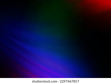 Multicolor oscuro, vectores arcoiris brillante patrón de bokeh. Ilustración creativa en estilo de semitono con gradiente. La plantilla se puede utilizar para su libro de marca.