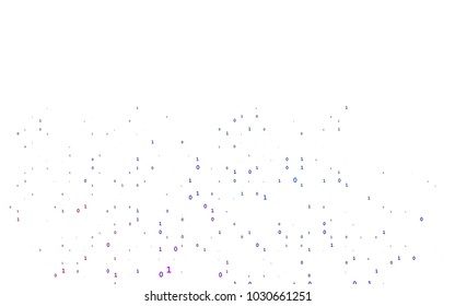 Dark Multicolor, Rainbow vector layout with algebra elements. Illustration with Numeral symbols on abstract template. The pattern can be used for ad, booklets, leaflets of education.