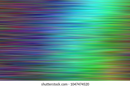Dark Multicolor, Rainbow vector layout with flat lines. Lines on blurred abstract background with gradient. Best design for your ad, poster, banner.