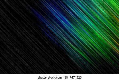 Dark Multicolor, Rainbow vector layout with flat lines. Blurred decorative design in simple style with lines. The pattern can be used for busines ad, booklets, leaflets