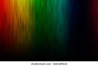 Dark Multicolor, Rainbow vector layout with flat lines. Glitter abstract illustration with colored sticks. The template can be used as a background.
