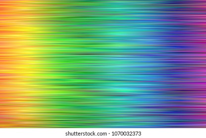 Dark Multicolor, Rainbow vector layout with flat lines. Blurred decorative design in simple style with lines. The pattern can be used for busines ad, booklets, leaflets