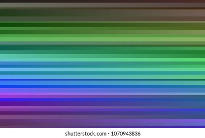Dark Multicolor, Rainbow vector layout with flat lines. Lines on blurred abstract background with gradient. Best design for your ad, poster, banner.