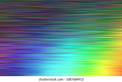 Dark Multicolor, Rainbow vector layout with flat lines. Glitter abstract illustration with colored sticks. Smart design for your business advert.