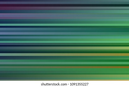 Dark Multicolor, Rainbow vector layout with flat lines. Decorative shining illustration with lines on abstract template. Smart design for your business advert.