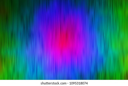 Dark Multicolor, Rainbow vector layout with flat lines. Modern geometrical abstract illustration with staves. The pattern can be used for websites.