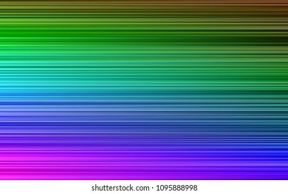 Dark Multicolor, Rainbow vector layout with flat lines. Glitter abstract illustration with colored sticks. Best design for your ad, poster, banner.