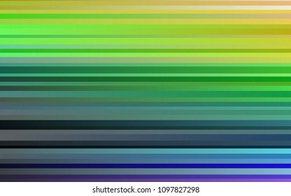 Dark Multicolor, Rainbow vector layout with flat lines. Decorative shining illustration with lines on abstract template. Best design for your ad, poster, banner.