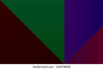 Dark Multicolor, Rainbow vector layout with set of colors. Shining palette with spectrum of colors. Template of colors for smart designers.