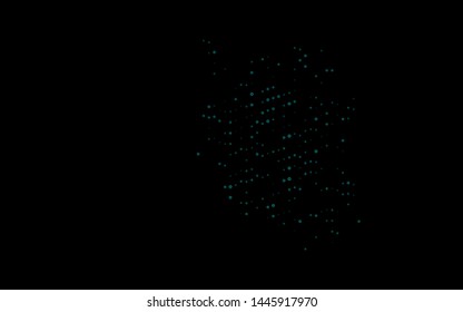 Dark Multicolor, Rainbow vector layout with circle shapes. Illustration with set of shining colorful abstract circles. Pattern of water, rain drops.