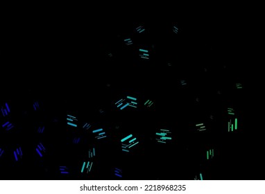 Dark multicolor, rainbow vector layout with flat lines. Glitter abstract illustration with colored sticks. Pattern for ads, posters, banners.