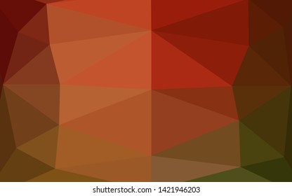 Dark Multicolor, Rainbow vector low poly layout. Colorful illustration in abstract style with gradient. New texture for your design.