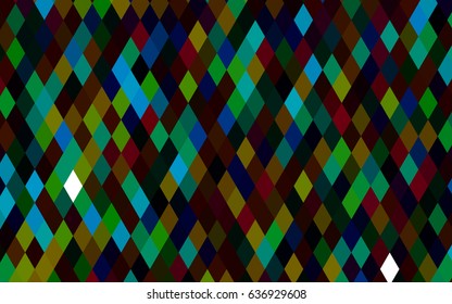Dark Multicolor, Rainbow vector low poly background. An elegant bright illustration with gradient. A completely new design for your business.