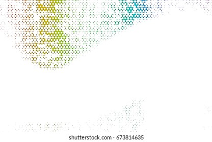 Dark Multicolor, Rainbow vector low poly background. A sample with a polygonal design. Low poly illustration, low polygonal background.