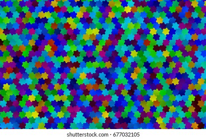 Dark Multicolor, Rainbow vector low poly background. A sample with a polygonal design. Low poly illustration, low polygonal background.