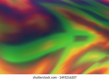 Dark Multicolor, Rainbow vector modern elegant backdrop. An elegant bright illustration with gradient. Elegant background for a brand book.