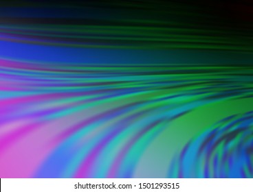 Dark Multicolor, Rainbow vector modern elegant template. Colorful illustration in abstract style with gradient. The blurred design can be used for your web site.