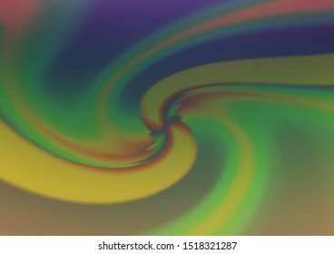 Dark Multicolor, Rainbow vector modern bokeh pattern. Creative illustration in halftone style with gradient. A completely new design for your business.