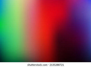 Dark Multicolor, Rainbow vector modern elegant template. Modern abstract illustration with gradient. Sample for your creative designs.