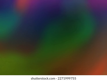 Multicolor oscuro, vectores arcoiris fondo moderno y elegante. Una ilustración de color completamente nueva en un estilo bokeh. La plantilla se puede utilizar para su libro de marca.