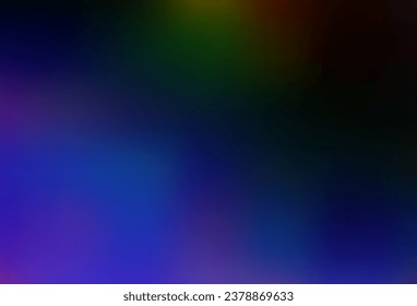 Dark Multicolor, Rainbow vector modern bokeh pattern. A completely new color illustration in a bokeh style. Simple design for your business.