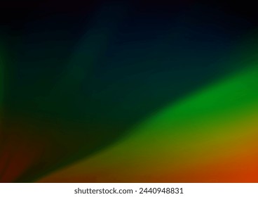 Dark Multicolor, Rainbow vector modern elegant template. Colorful illustration in abstract style with gradient. A completely new design for your business.