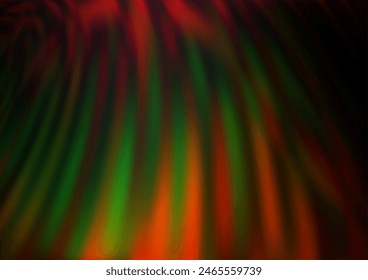 Dark Multicolor, Rainbow vector modern elegant background. Modern geometrical abstract illustration with gradient. A new texture for your design.