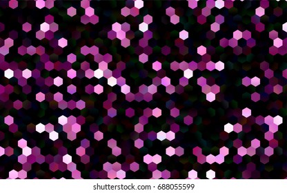Dark Multicolor, Rainbow vector modern geometrical abstract background. Texture, brand-new background. Geometric background in Origami style with gradient. 
