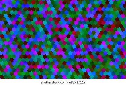 Dark Multicolor, Rainbow vector modern geometrical abstract background. Texture, brand-new background. Geometric background in Origami style with gradient. 