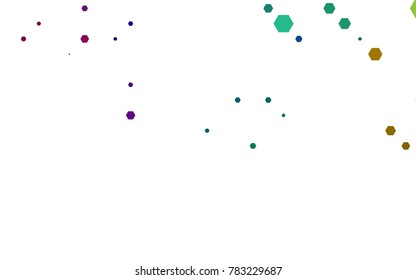 Dark Multicolor, Rainbow vector modern geometrical abstract background. Texture, brand-new background. Geometric background in Origami style with gradient. 