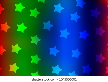 Dark Multicolor, Rainbow vector natural abstract texture. Brand-new colored illustration in blurry style with doodles. The template can be used as a background for cell phones.