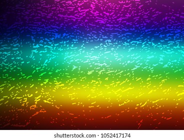 Dark Multicolor, Rainbow vector natural elegant template. Geometric doodle illustration in Origami style with gradient. A completely new design for your business.