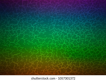 Dark Multicolor, Rainbow vector natural abstract pattern. An elegant bright illustration with lines in Natural style. The pattern can be used for coloring books and pages for kids.