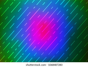 Dark Multicolor, Rainbow vector natural elegant pattern. Glitter abstract illustration with doodles and Zen tangles. The doodle design can be used for your web site.