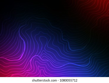 Dark Multicolor, Rainbow vector natural elegant background. A completely new color illustration in doodle style. The elegant pattern can be used as a part of a brand book.