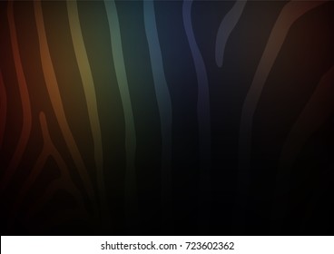 Dark Multicolor, Rainbow vector natural elegant texture. A completely new color illustration in doodle style. The pattern can be used for wallpapers and coloring books.