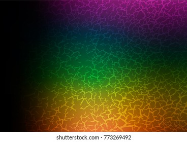 Dark Multicolor, Rainbow vector natural elegant background. Sketchy hand drawn doodles on blurred background. The elegant pattern can be used as a part of a brand book.