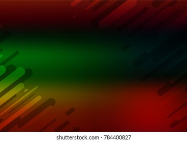 Dark Multicolor, Rainbow vector natural elegant texture. Shining colored illustration with doodles in Zen tangle style. A new texture for your design.