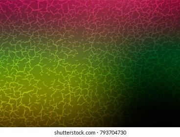 Dark Multicolor, Rainbow vector natural elegant texture. Decorative shining illustration with doodles on abstract template. The textured pattern can be used for website.
