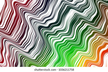 Dark Multicolor, Rainbow vector pattern with bubble shapes. Brand-new colored illustration in marble style with gradient. The best blurred design for your business.