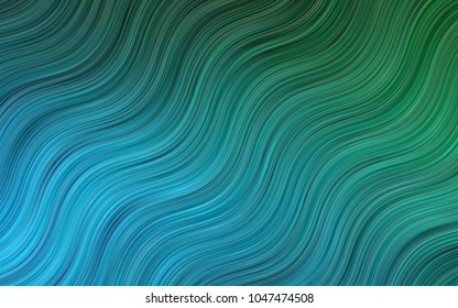 Dark Multicolor, Rainbow vector pattern with bent ribbons. Colorful illustration in abstract marble style with gradient. Marble design for your web site.