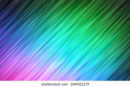 Dark Multicolor, Rainbow vector pattern with bubble shapes. An elegant bright illustration with gradient. A new texture for your  ad, booklets, leaflets.