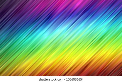 Dark Multicolor, Rainbow vector pattern with bubble shapes. A completely new color illustration in marble style. The elegant pattern for brand book.