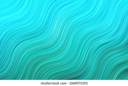 Dark Multicolor, Rainbow vector pattern with lava shapes. A sample with blurred bubble shapes. A completely new template for your business design.