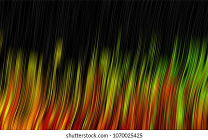 Dark Multicolor, Rainbow vector pattern with lava shapes. Geometric illustration in marble style with gradient.  Textured wave pattern for backgrounds.