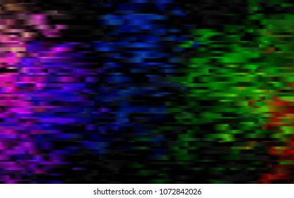 Dark Multicolor, Rainbow vector pattern with narrow lines. Modern geometrical abstract illustration with staves. Smart design for your business advert.