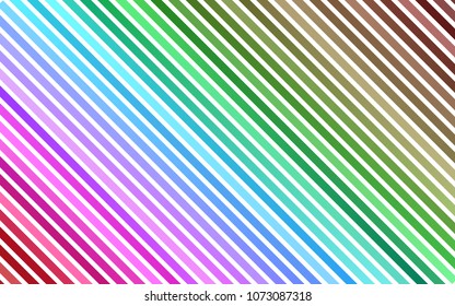 Dark Multicolor, Rainbow vector pattern with narrow lines. Modern geometrical abstract illustration with staves. Best design for your ad, poster, banner.