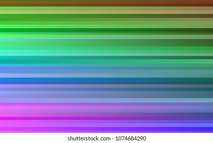 Dark Multicolor, Rainbow vector pattern with narrow lines. Modern geometrical abstract illustration with staves. The pattern can be used for websites.