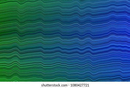 Dark Multicolor, Rainbow vector pattern with bubble shapes. A completely new color illustration in marble style. New composition for your brand book.