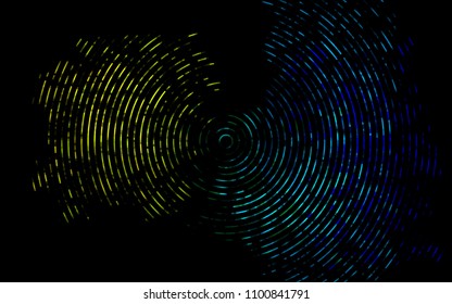 Dark Multicolor, Rainbow vector pattern with liquid shapes. Geometric illustration in marble style with gradient.  Marble style for your business design.